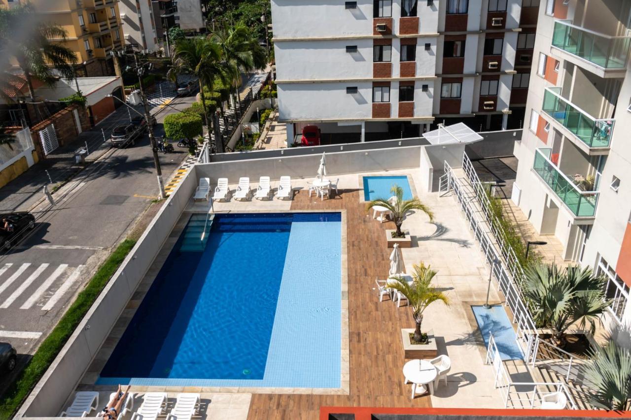 Apartamento Enseada No A 650m Da Com Piscina Guarujá